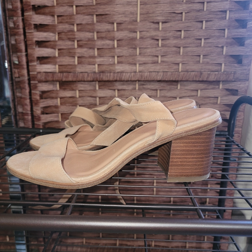 Joie Mamie Suede Ankle Tie Sandals